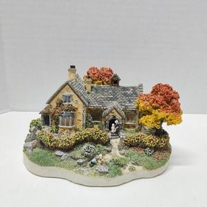 Danbury Mint Country Village Collection "The Schoolhouse" by Jane Hart 1994